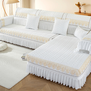 2025 通用三座坐垫盖布沙发套全包万能套罩巾新款 欧式 沙发垫子四季