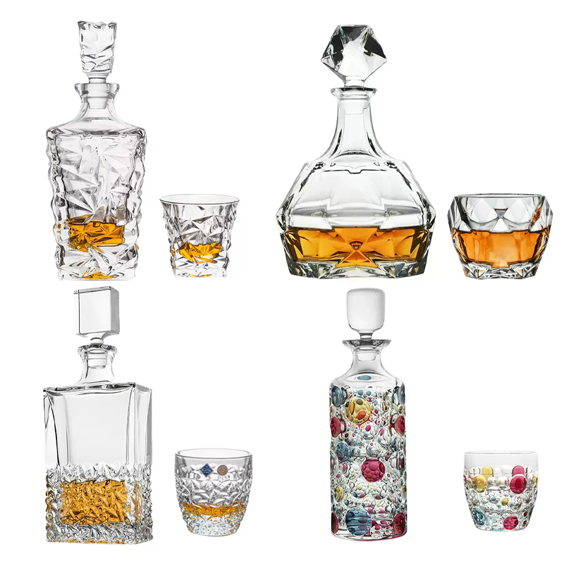 捷克BOHEMIA原装进口水晶玻璃威士忌杯洋酒杯水晶杯酒樽套装