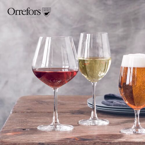 Orrefors红酒杯瑞典进口