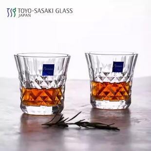 原装进口 东洋佐佐木 比利牛斯城堡 复古奢华水杯 威杯 对杯礼盒