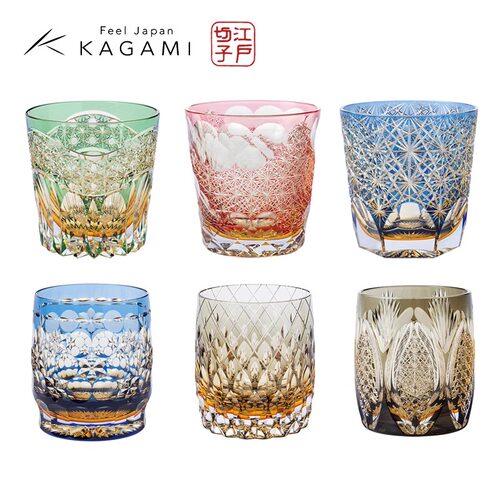 KAGAMI江户切子威士忌杯