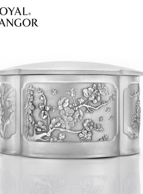 皇家雪兰莪锡器首饰盒手工制品