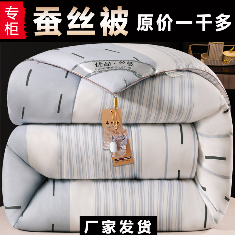 蚕丝被加厚冬被保暖被子冬季棉絮