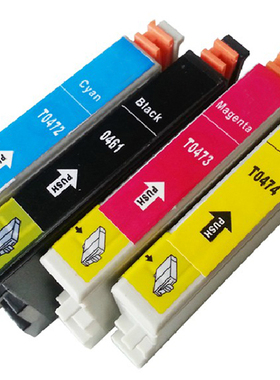 适用爱普生T0461墨盒T0472彩色C63/65/C83/CX3500/4500/6300/6500