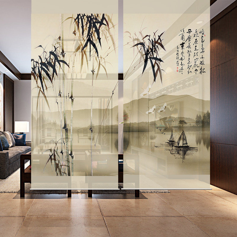 Soft loading Hanging type screen partition Entrance curtain Soft partition fashion a living room Entrance Guaping Yayun breeze]in the Home Fabric , Curtains and curtain accessories , Rolling  category - from Buy2taobao.com to provide professional Taobao agent buy service