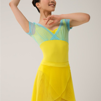 薇茉芭蕾  俄罗斯Grishko 芭蕾舞蹈形体瑜伽 连体练功服 DA2053