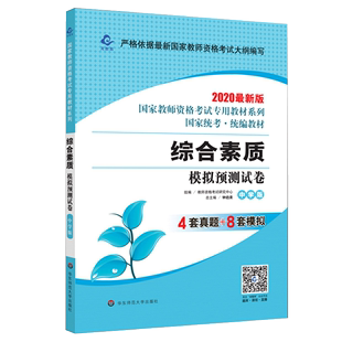 综合素质 模拟预测试卷 中学版 2020年新版 龙门 真题 模拟 国家教师资格考试教材 中学教师资格证 正版 华东师范大学出版社
