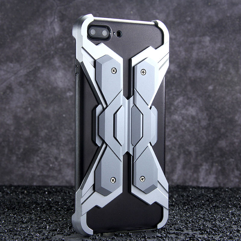 Luphie Neo Armor EVA Wings Shockproof TPU Metal Case Cover for Apple iPhone 8 Plus & iPhone 8 & iPhone 7 Plus & iPhone 7