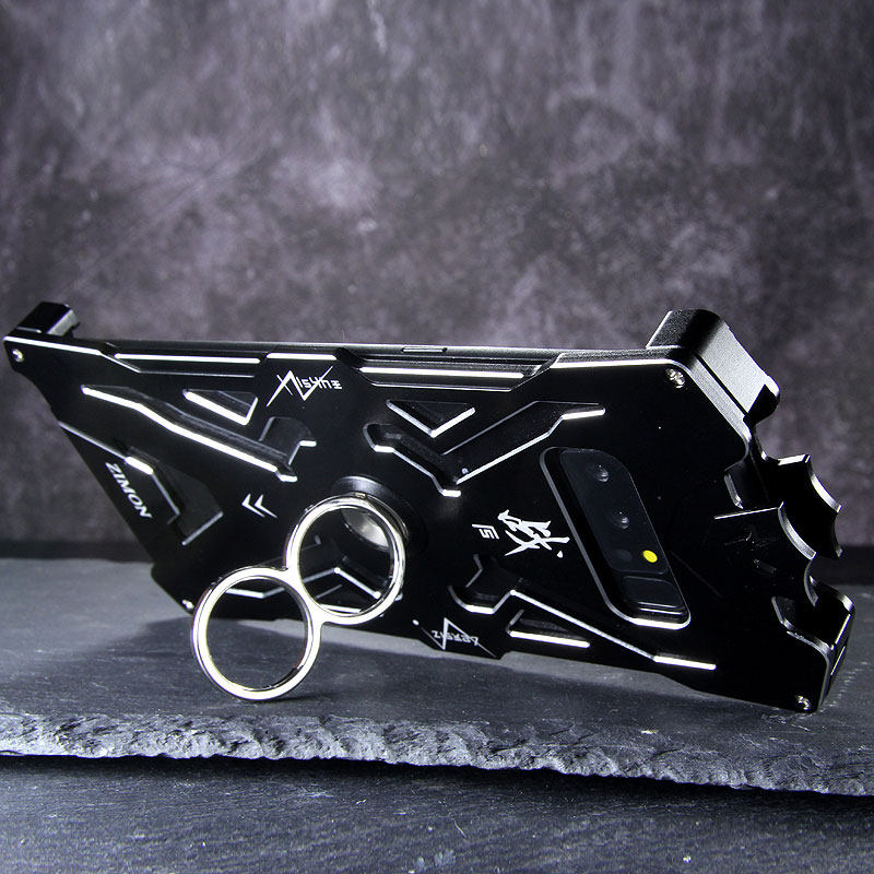 SIMON THOR Magnetic Bracket Aviation Aluminum Alloy Shockproof Armor Metal Case Cover for Samsung Galaxy Note 8