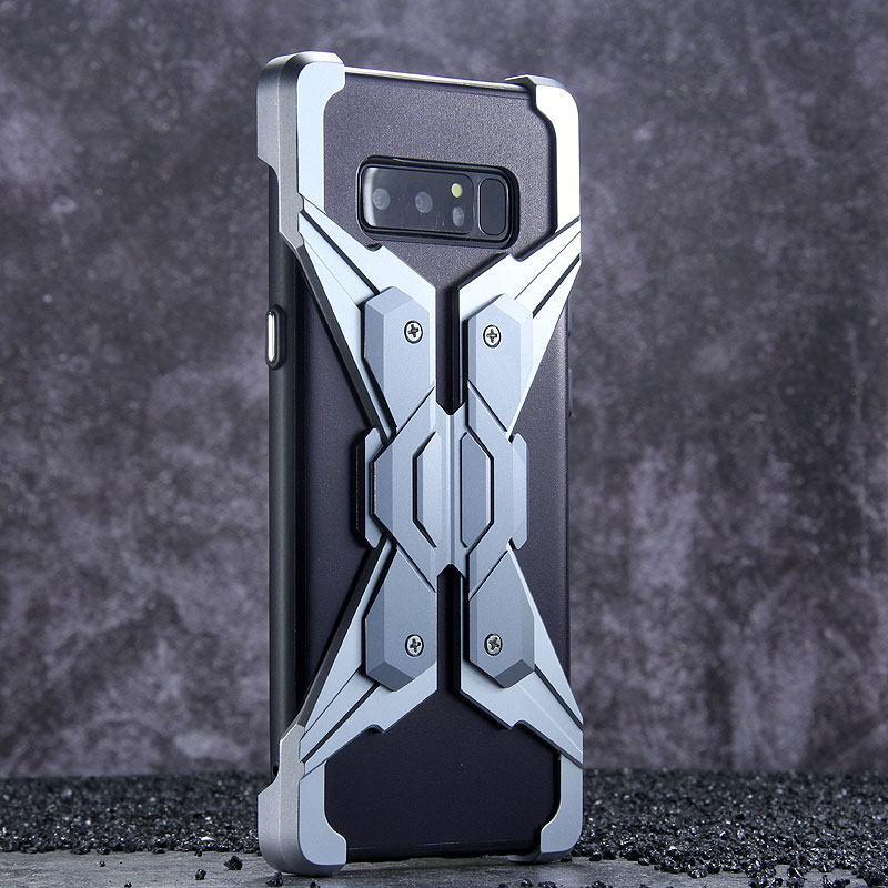 Luphie Neo Armor EVA Wings Shockproof TPU Metal Case Cover for Samsung Galaxy Note 8