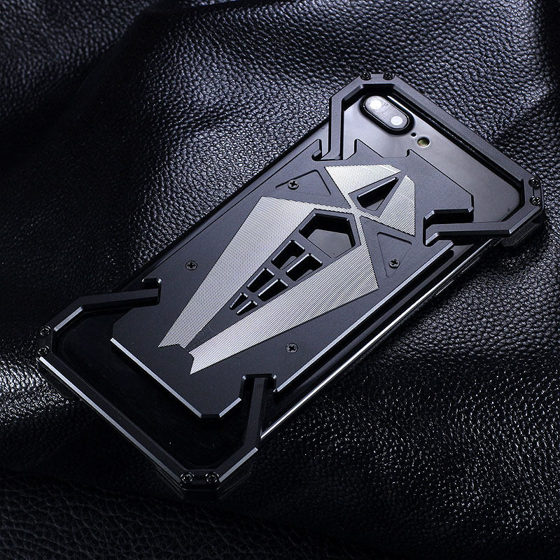 S.CENG Spider-Man Shockproof Aerospace Aluminum Metal Shell Case Cover for Apple iPhone 7 Plus & iPhone 7