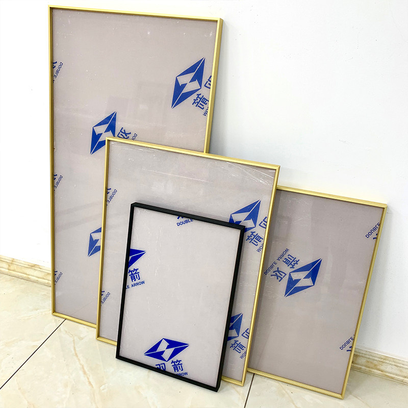 欧美兰简约现代客厅定制铝合金框