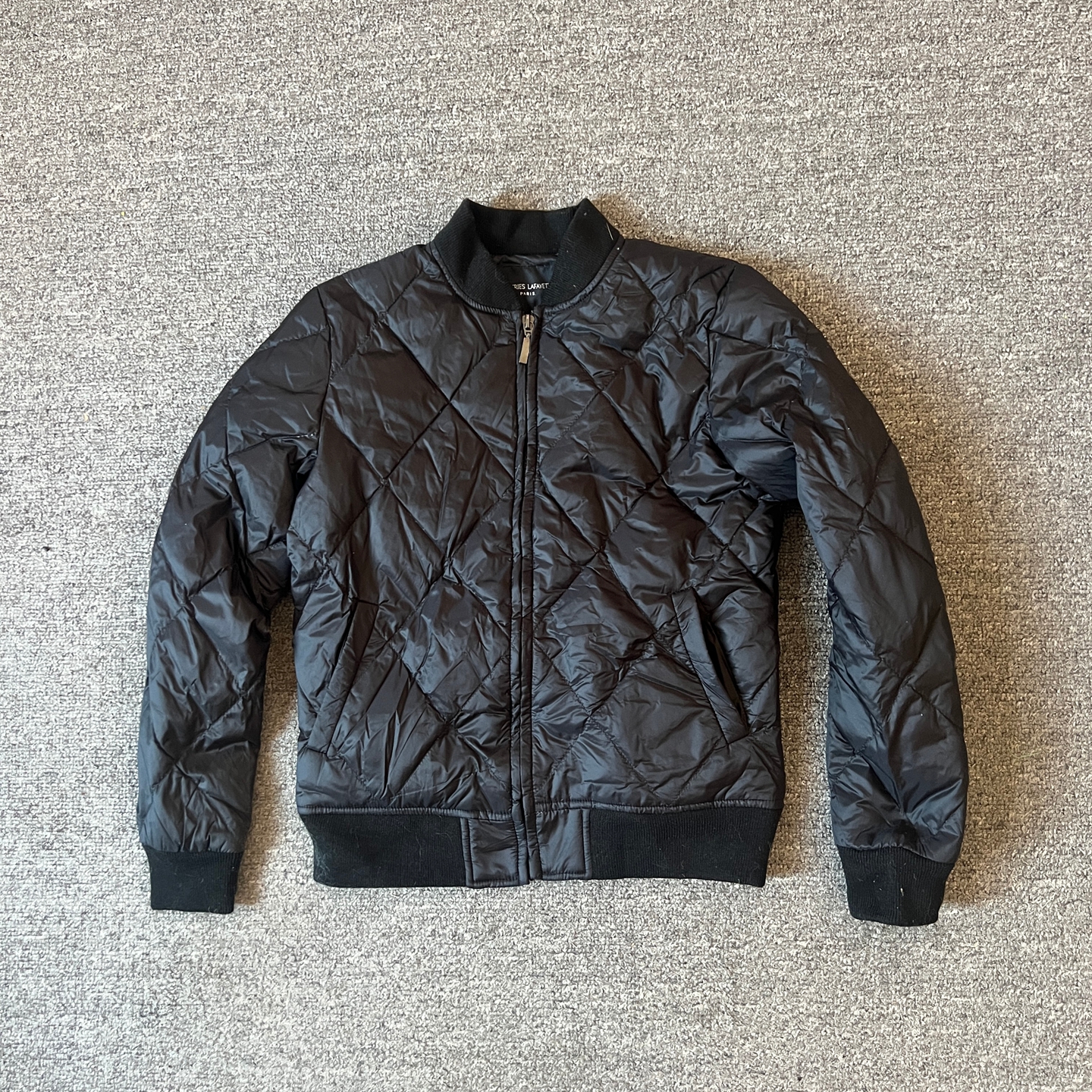 2025法国品牌新款修身秋冬羽绒服女款立领短款轻便薄款鸭绒外套