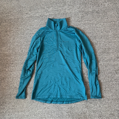 瑞典运动春秋女款半开领品牌T恤半拉链跑步骑行训练长袖上衣2026