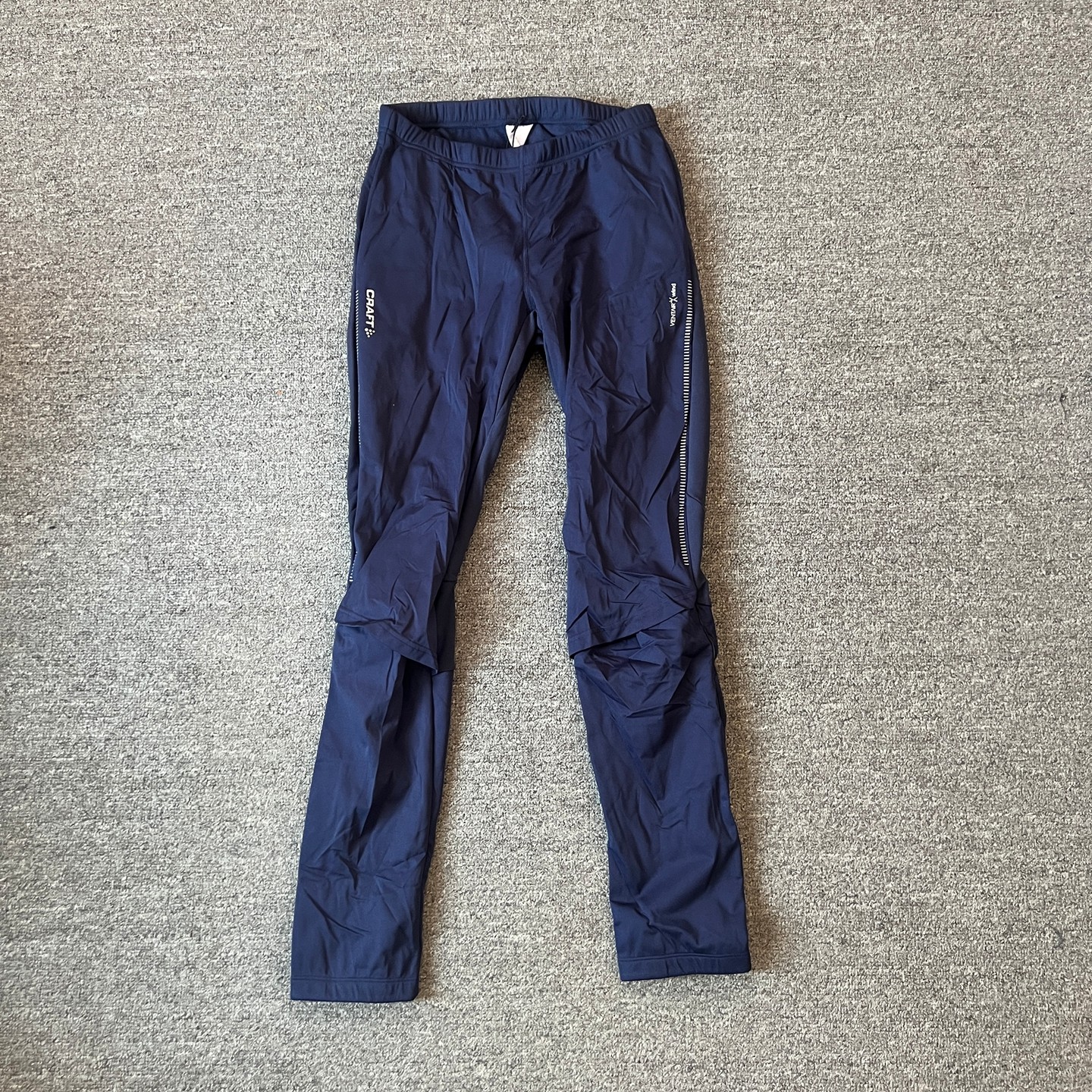 2025品牌瑞典保暖运动跑步黑色防风户外女款秋冬季加绒骑行裤装备