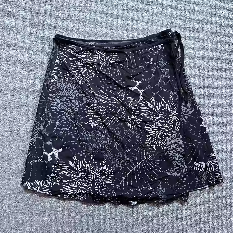美国速干夏季系带防晒女款弹力大码运动防紫外线短裙UPF50+半身裙