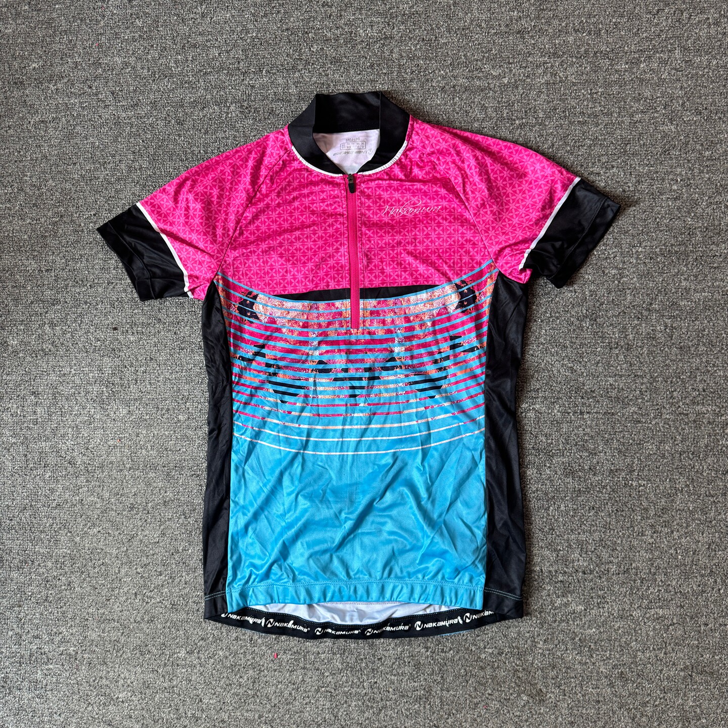 品牌欧美自行车队公路速干户外运动夏季短袖男女加大加肥骑行服