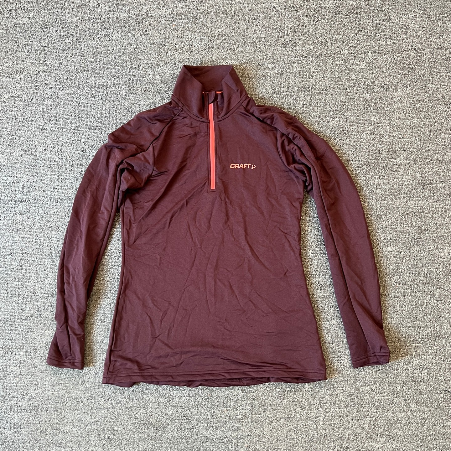 瑞典运动春秋女款半开领品牌T恤半拉链跑步骑行训练长袖上衣2026