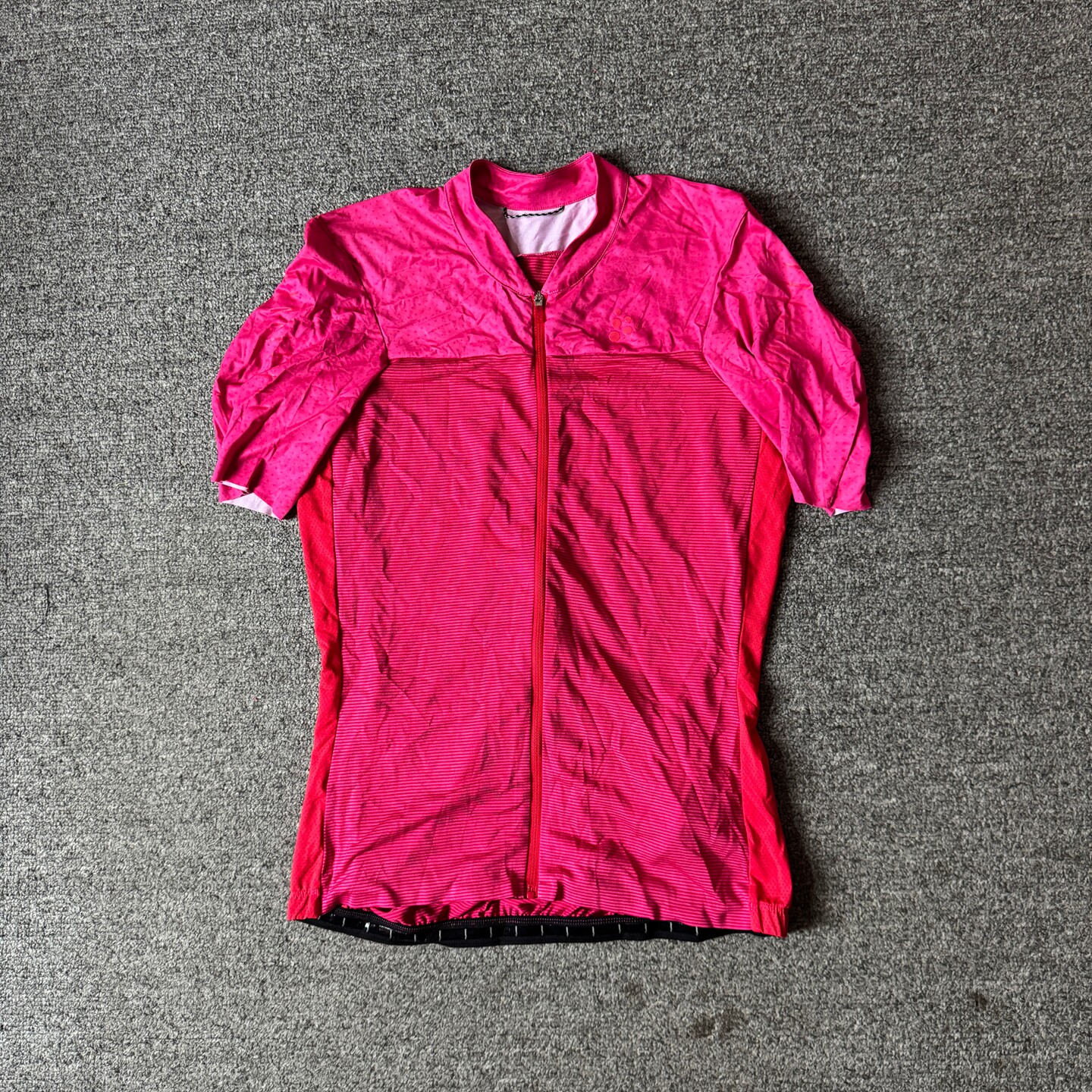 瑞典运动户外骑行套头外套山地公路车女款短袖速干T恤夏季骑行服