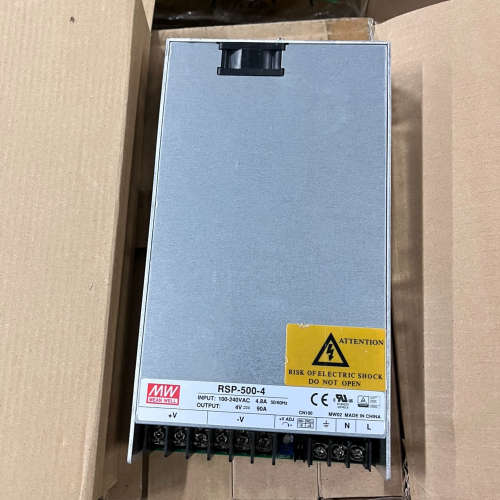 成色非常新的明纬RSP500-4V电源,电源电压可调,3.6