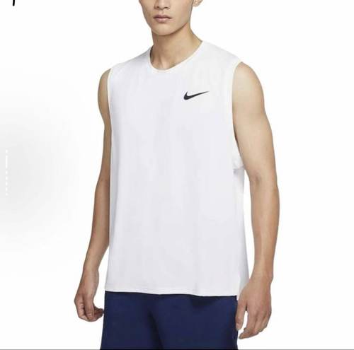 Nike/耐克正品夏季新款男士跑步经典训练无袖背心T恤CZ1185-100