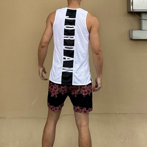 耐克JORDAN DRI-FIT 乔丹男轻薄无袖上衣训练速干892072-010-100
