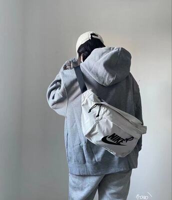 运动腰包耐克斜挎男女挎包