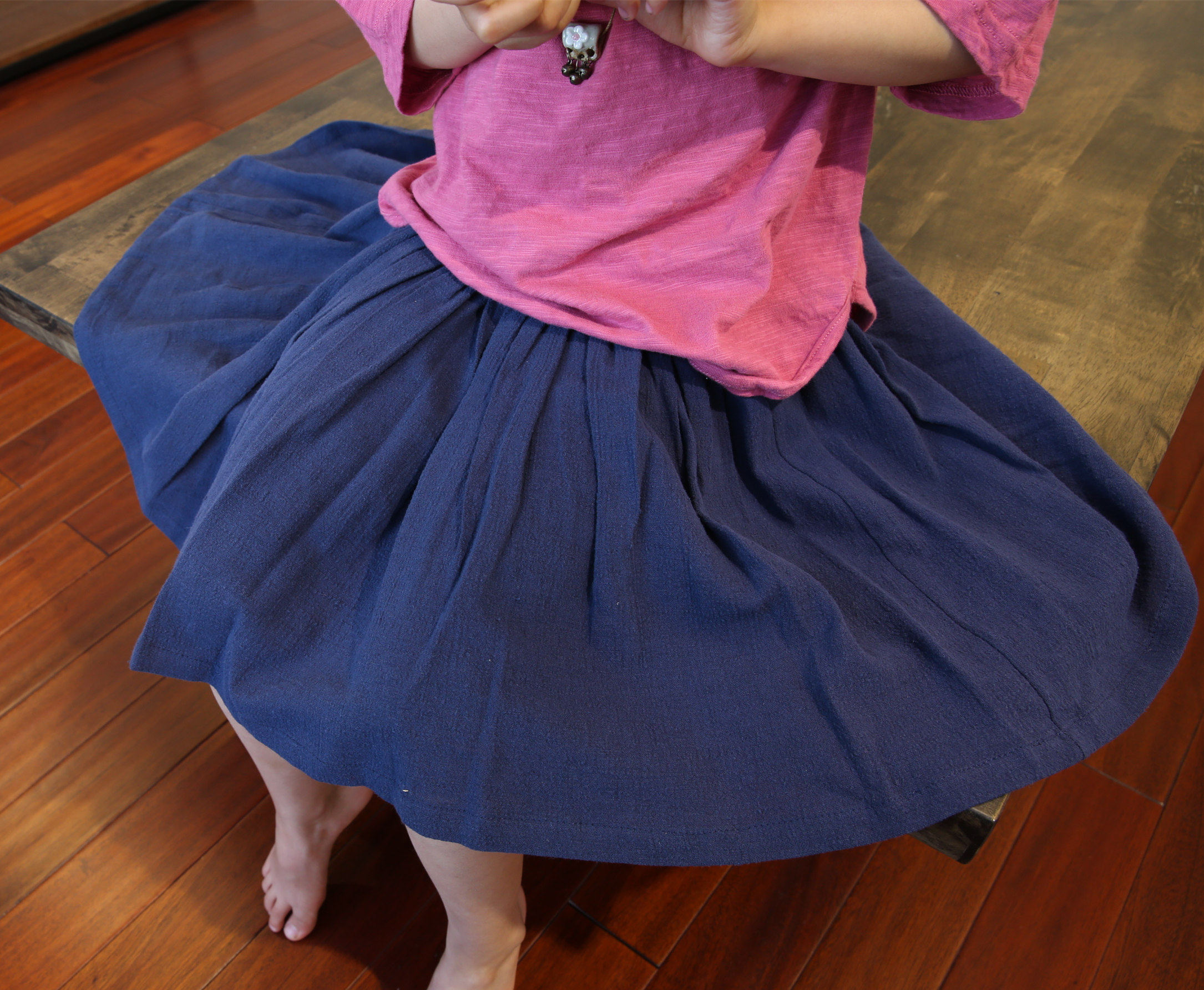 Jupe enfant en lin - Ref 2051439 Image 1