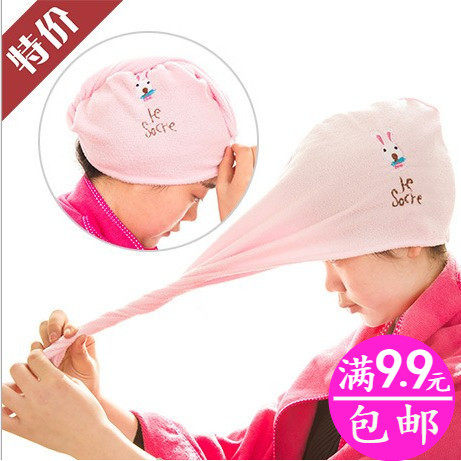 时尚干发帽卡通可爱浴帽速干超强吸水珊瑚绒加厚包头巾擦头发毛巾|msdalam kategori keluarga/Alat Pembersihan peribadi, Peralatan pembersihan penjagaan diri, topi rambut kering - dari Buy2taobao.com untuk memberikan perkhidmatan ejen Taobao profesional membeli