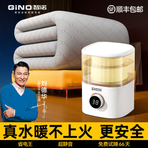 水暖电热毯2024新款单人电褥子智能家用恒温双人水循环水暖毯床垫