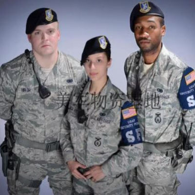 军版原品美国空军USAF SECURITY POLICE魔术贴袖标安全勤务标SP