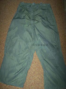 正版美国M1951北极裤N3B裤子美军棉裤外套美军裤子美军M51裤子