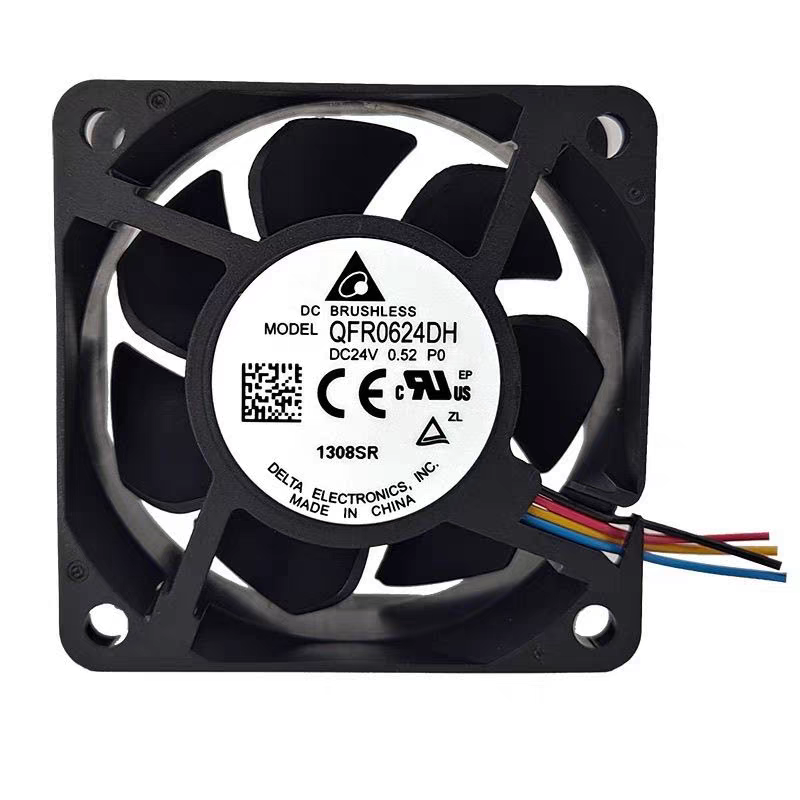 原装台达散热风扇 QFR0624DH-P0 24V 0.52A  尺寸60*60*25