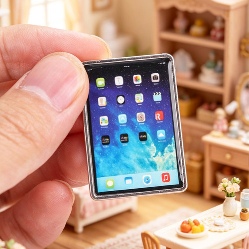 仿真ipad微缩数码摆件平板电脑