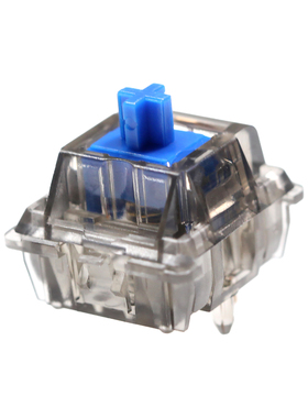 Durock 静音线性轴POM轴心尼龙外壳镀金弹簧5脚67g