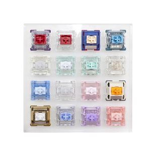 4*4轴试轴器带无刻键帽可拆卸16键万磁王轴钢铁超人轴磁玉轴