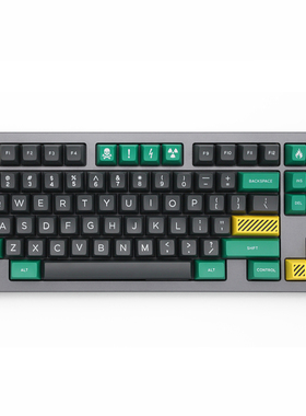 Domikey SA crisis危机套二色成型球帽机械键盘客制化大全套159键