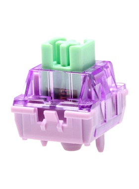 Durock鲁冰花线性轴POM加长轴心PC尼龙外壳5脚精选镀金弹簧厂润