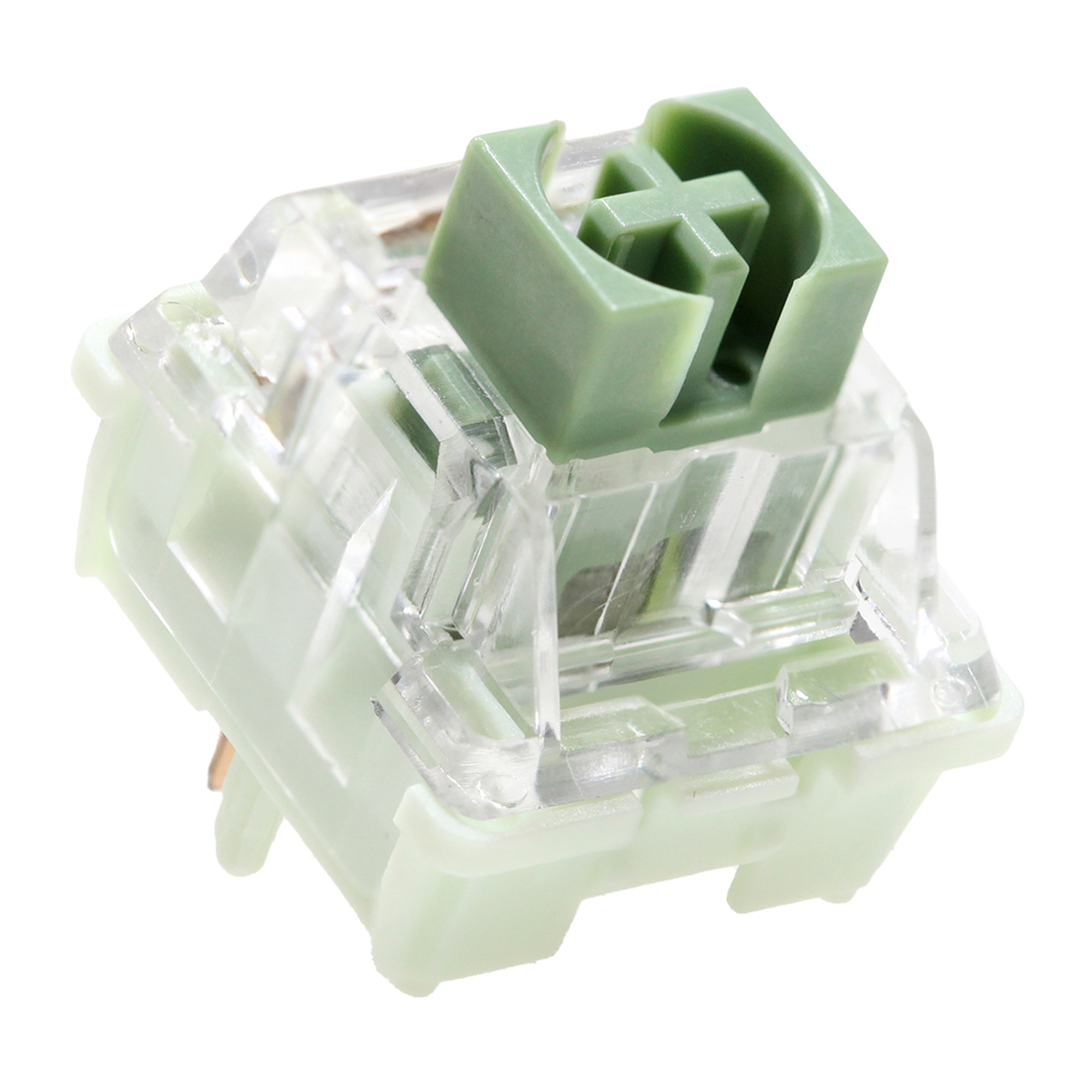 Lumia抹茶轴V3pro线性手感55g63.5g加长双段弹簧厂润PC PA66 POM