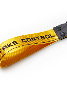 Take Control飘带装饰带尼龙PU电镀螺丝别针带3M背胶Latenpow黑白