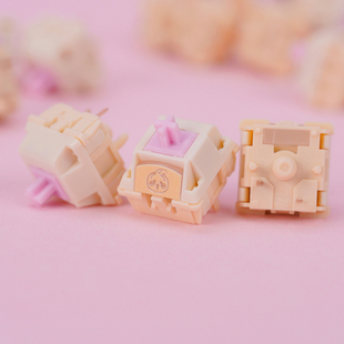 乌萨奇V2轴5脚线性UPE轴心28g37g45g适配客制化机械键盘轴体