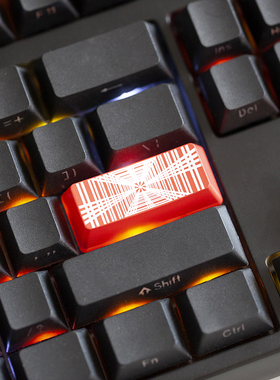 Spacex透光键帽退格回车ESC1U回到未来Occupy Mars星舰