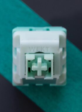 WEKT NAFU轴静音线性手感POM+TPU轴心5脚适配客制化机械键盘轴体