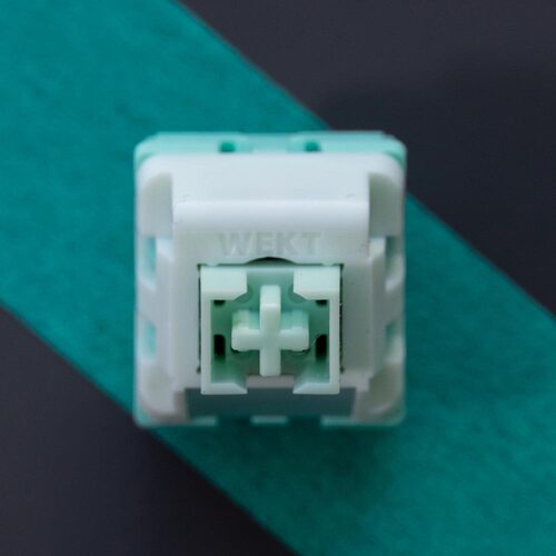 WEKT NAFU轴静音线性手感POM+TPU轴心5脚适配客制化机械键盘轴体