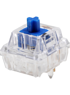 DUROCK线性静音轴海豚62g客制化机械键盘开关Silent Linear