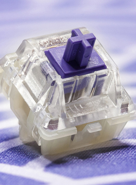 Cherry樱桃MX2A RGB紫轴轻段落手感5脚厂润适配机械键盘RGB SMD