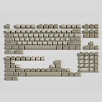 MXRSKEY热升华俄文字根正侧刻键帽原厂高度PBT材质大全套