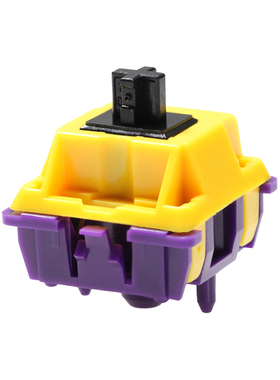 Durock曼巴轴Mamba线性手感LY轴心尼龙POM外壳5脚厂润镀金弹簧60g