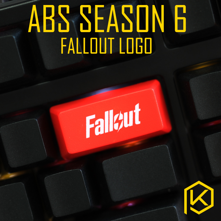 abs个性透光键帽红黑机械键盘