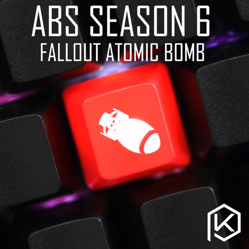 abs透光个性键帽 esc r4 f区 辐射fallout 哔哔小子111避难所